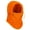 Orange, variant on Naierhg Fashion Warm Hats Integrated Ear Breathable Waterproof Thermal Fleece Balaclava Hat Stylish Winter Headwear for Men Women for Winter Black