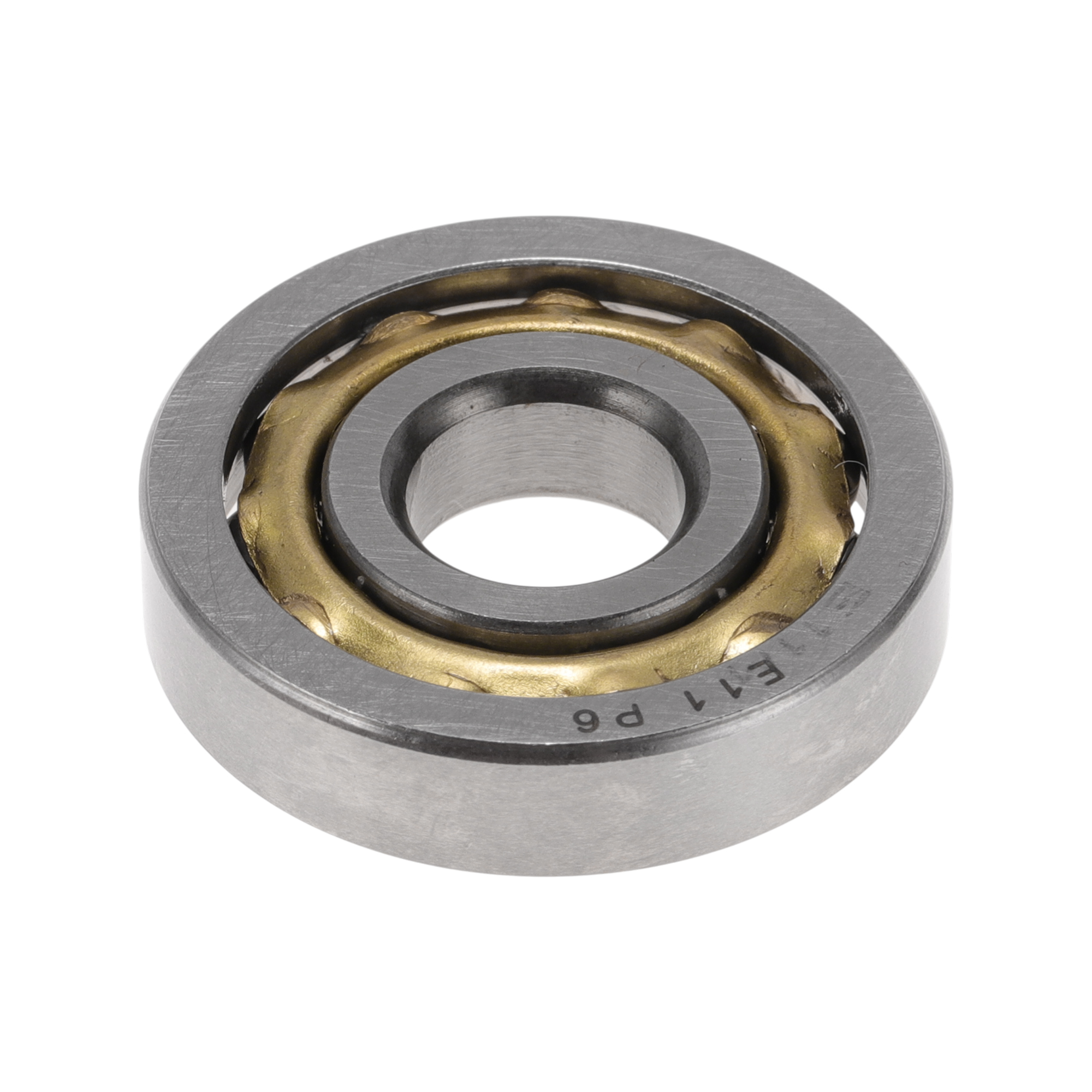 Unique Bargains E11 Deep Groove Ball Bearings 11x32x7mm P6 Open Type Lubricated Bearings 1 Pc Car Scooter Skateboard Wheel Universal Silver Tone Gold Tone