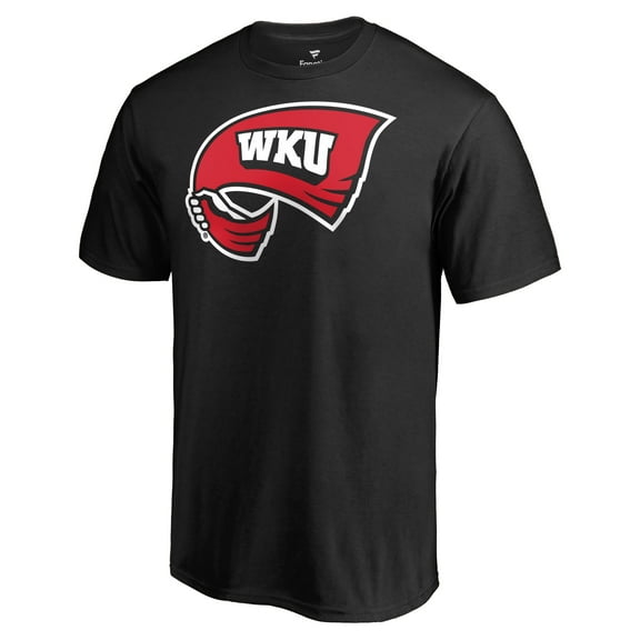 Men's Black Western Kentucky Hilltoppers Primary Logo T-Shirt