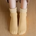 thumbnail image 2 of FAOWME Socks For Kids cozy Soft Velvet Slim Thermal Socks cozy Socks Winter Warm Snow Socks Beige 1-10 years, 2 of 4