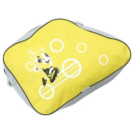 ELAYARD 2Pcs Wear Resist Yellow Skates Bag Multifunctional Storage for Roller Skates