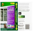 thumbnail image 5 of Duck Brand, 63 Inch X 236 Inch Clear Plastic Sheeting, Pre-Taped Top Edge, 5 of 12