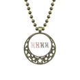 thumbnail image 1 of Patron de juego naipes fichas utensilios Colgante Estrella Collar Luna Cadena Joyas Unbranded M, 1 of 3