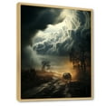 thumbnail image 2 of Designart "Mystical Cyclone in the Storm I" Landscape & Nature Floater Framed Canvas Wall Art, 2 of 7