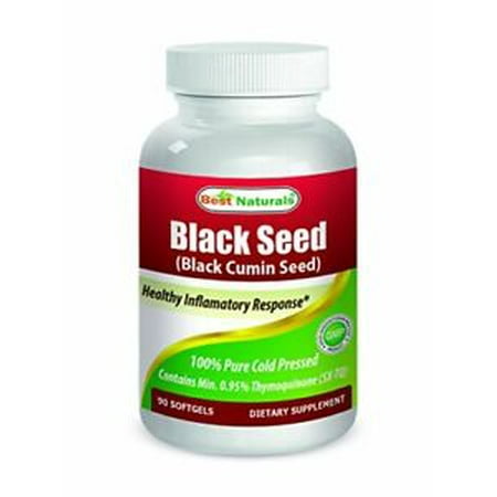 BEST NATURALS Black Seed Oil 90 SFG (Best Quality Black Seed Oil)