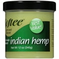 Softee Indian Hemp Hair & Scalp Treatment Cream, 12 oz Natural