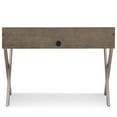 thumbnail image 3 of Bowery Hill Computer Desk in Smoke Gray and Brushed Nickel, 3 of 13