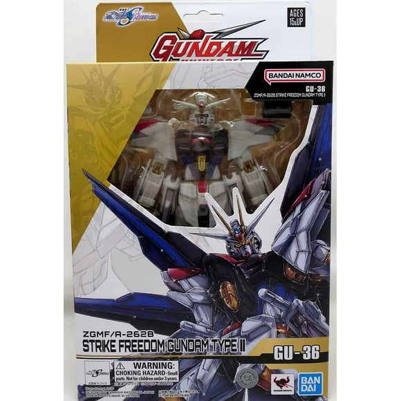 Gundam Universe Gundam Seed 6 Inch Action Figure Robot Spirits - ZGMF/A-262B Strike Freedom Gundam Type II GU-36