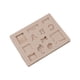 thumbnail image 5 of Bearachild Molde de silicona para Fondant, molde para pasteles, Chocolate, Sugarcraft, moldes decorativos para decoración de dulces, herramienta Type1 NO1, 5 of 6