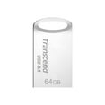thumbnail image 1 of Transcend JetFlash 710 - Clé USB - 64 Go - USB 3.1 - Argent, 1 of 4