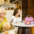 thumbnail image 5 of Lume Wear Stylish Cosmetic Bag for Makeup Organizer And Travel Toiletry Storage. A Portable Shaped Beauty Bag with Zipper for Daily Use And Vacations, 5 of 8
