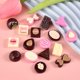 thumbnail image 3 of 10 piezas de chocolate brillante para horquillas de resina, cabujón plano, adornos para álbumes de recortes, manualidades, bricolaje, decoración del hogar, accesorios de artesanía, 3 of 5