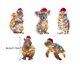 thumbnail image 3 of Ornamentos Del Árbol de Navidad 5Pcs Decoración Festiva de Vacaciones, 3 of 4