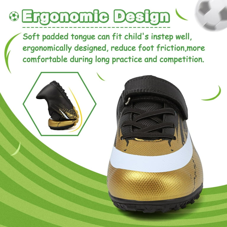 Kids Soccer Cleats Boys Girls Football Cleats Outdoor Indoor Soccer Shoes Zapatos De Futbol para Ninos Girls Softball Cleats Boys Baseball Cleats
