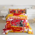 thumbnail image 2 of Homewish Football Gamer Bedding Comforter Set 2pcs for Kids Children Teens,Ball Game Twin Comforter Sets Microfiber,Sport Theme Breathable Bedding Set,Graffiti Splash Room Decor,Reversible, 2 of 8