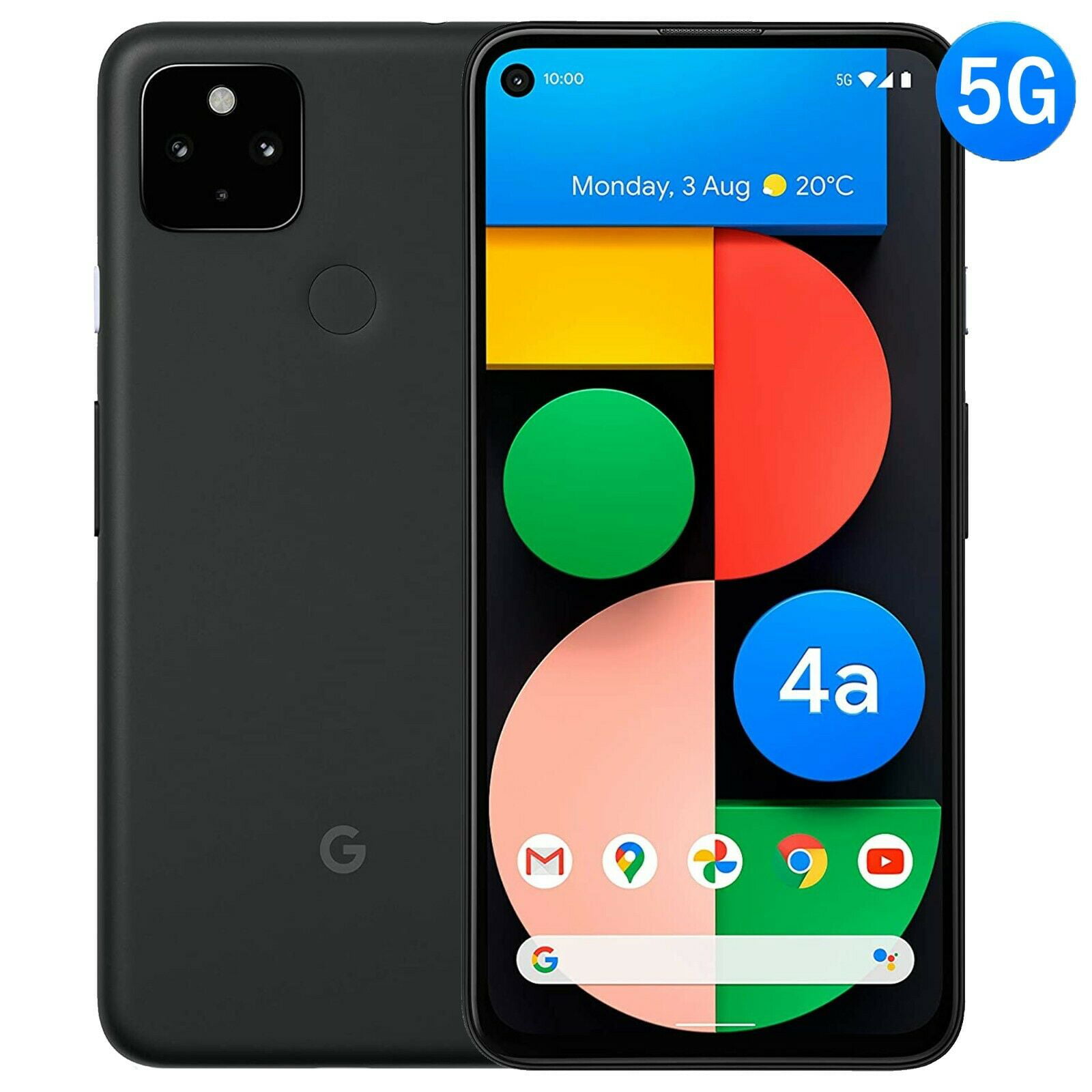 Google Pixel 4a with 5G (2020) G025I 128GB + 6GB RAM Factory Unlocked