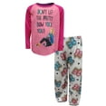 thumbnail image 2 of Jojo Siwa Girls' Pretty Bow 2-Piece Pajamas (Big Girls), 2 of 2