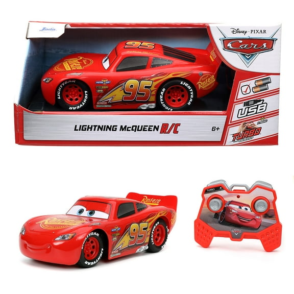 Disney Pixar Cars 1:24 Lightning McQueen RC Radio Control Cars