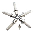 thumbnail image 4 of 5x Alpenstocks punta de varilla bastones de senderismo accesorio bastones antideslizantes sombrero suministros de viaje punta de bastón de senderismo, 4 of 8