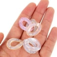 thumbnail image 3 of CIMAXIC Jump Rings for Jewelry Making 200Pcs Acrylic Linking Rings with Quick Connection, 3 of 6
