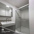 thumbnail image 3 of Cancel De Baño Corredizo con Cristal Templado de 6mm Alugama Alugama Baño corredizo, 3 of 11