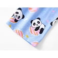 thumbnail image 6 of Beezizac Cute Panda & Donut Pajama Set for Girls Cotton Blend Long Sleeves & Pants Set Fall/Winter Outfit Nighty Size 18, 6 of 7