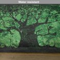 thumbnail image 6 of Ambesonne Green Place Mats Set of 4, Modern City Buildings, Standard Size, Green, 6 of 6