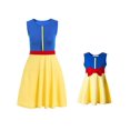 thumbnail image 5 of Vestido de princesa para mamá de tamaño adulto, disfraz de Minnie para mamá y yo, disfraz familiar a juego, vestido de princesa para mujer con lunares de talla grande, 5 of 5