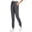 Grey, variant on Comfy Joggers for Women Quick Dry Solid Jogger Pants High Waist Adjustable Drawstring Workout Pants with Pockets Lightweight Keeps Cool Summer Comfort Hiking Pants(Color Brown Size M)