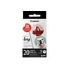 Canon ZINK Pre-Cut Circle Sticker Paper Pack (20 Sheets)