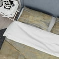 thumbnail image 4 of Designart 'Geometric Cream Block III' Geometric Bedding Set - Duvet Cover & Shams, 4 of 4