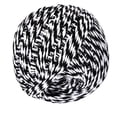 thumbnail image 1 of Cotton Thread Weave Socks Clothes Hats Clothing Practicing Prop Sewing Rope Multicolored 100 Meters for Beginners DIY Ropes black + white, 1 of 8