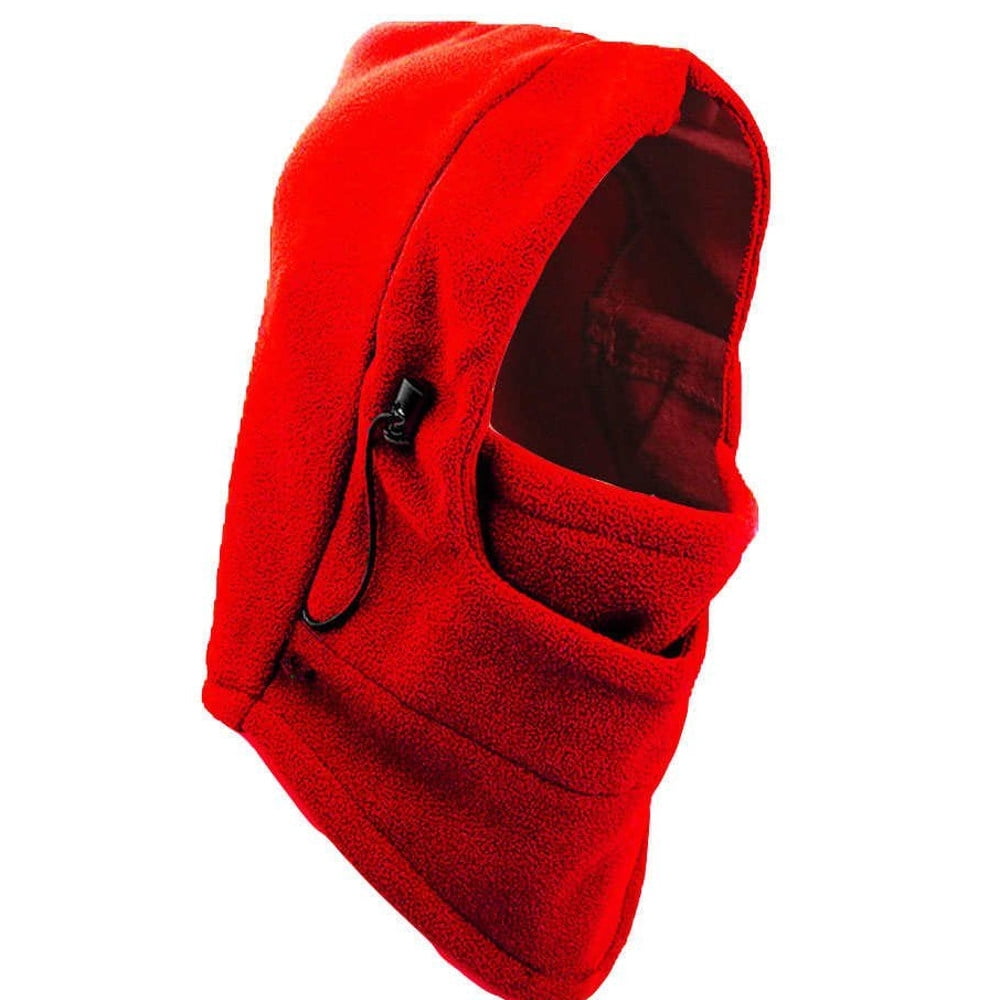 Windproof Fleece Hood Neck Warmer Snowboard Winter Face Cover for Outdoors Snowboarding