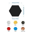 thumbnail image 3 of JDEFEG 24 s Removable Acrylic Mirror Setting Wall Sticker Decal for Home Living Room Bedroom Hexagon Acrylic Diy Wall Sticker 3D Stereo Home Decor with Adhesive On Mirror Tiles Octagon Blue, 3 of 7