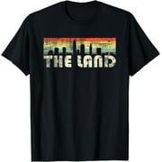 The Land T Shirt Cleveland | CLE Skyline 70s Retro Vintage