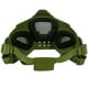 thumbnail image 2 of FLhrweasw Airsoft Mask 700FPS Resistencia Al Impacto Máscara Seguridad Desmontable (Verde Militar), 2 of 9
