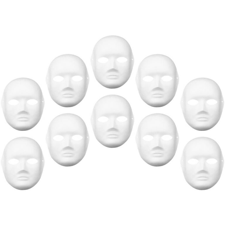 Plastic Black Face Mask, DIY Plastic Face Masks|Darkside Displays