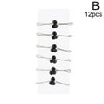 thumbnail image 2 of 12 Pieces Multicolor Headscarf Pearl Pins Clips Up Muslim Jewelry Scarf Shawl Hijab Scarf Clips M0A4, 2 of 6