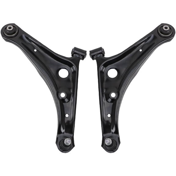 Front Lower Control Arm and Ball Joint Assembly Set 2 Piece - Compatible with 2014 - 2015, 2017 - 2023 Mitsubishi Mirage 2018 2019 2020 2021 2022