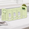 thumbnail image 6 of HOMYL File Holder Acrylic with Pen Holder File Folder Rack for Home Desktop Office 36cmx14cmx15cm, 6 of 8