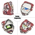 thumbnail image 5 of Dinosaur Baseball Travel Laptop Backpack Casual Daypack Lightweight Bookbag Compartment for Business, 5 of 7