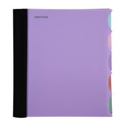 Mintra Office Durable PREMIUM Spiral Notebook -(7979)(Lavender, 5 Subject (8.5in x 11in))