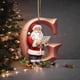 thumbnail image 5 of Adornos Navideños Colgantes con 26 Letras para Árbol de Navidad, Personalizados, para Hacer Tú Mismo., 5 of 6