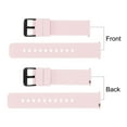 thumbnail image 4 of Uxcell Silicone Watch Band Quick Release Soft Rubber Watch Strap Pink/Black 21mm, 4 of 7