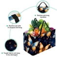 thumbnail image 3 of Butterfly Large Capacity Reusable Foldable Oxford Cloth Storage Bin - Multipurpose Storage Box, Shopping Bag Organizer, 3 of 7