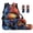 Fire Basketball, variant on Yuyamidu Wolf Backpack with Lunch Box for School Boys 10-12 Middle School Book Bag with Lunch Tote Bag and Pen Case Bookmarks 5 in 1 Purple Galaxy School Bag Set for Kids Girls 3rd Grade