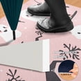 thumbnail image 2 of Yayeee Doormat for Indoor Entrance 32" x 20" Non Slippery Floor Rug, Pink Halloween Ghosts, 2 of 8