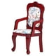 thumbnail image 4 of Silla en miniatura para casa de muñecas a escala 1:12, Mini sillón de simulación, muebles decorativos de madera, 4 of 9