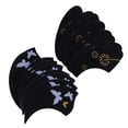 thumbnail image 1 of 10 Piezas Negro lele Pickguard Scratch Plate Adhesivo Fuego Artificial+10 Piezas Negro lele Pickguard Scratch Plate Mariposa Yuyangstore Ukulele golpeador, 1 of 8