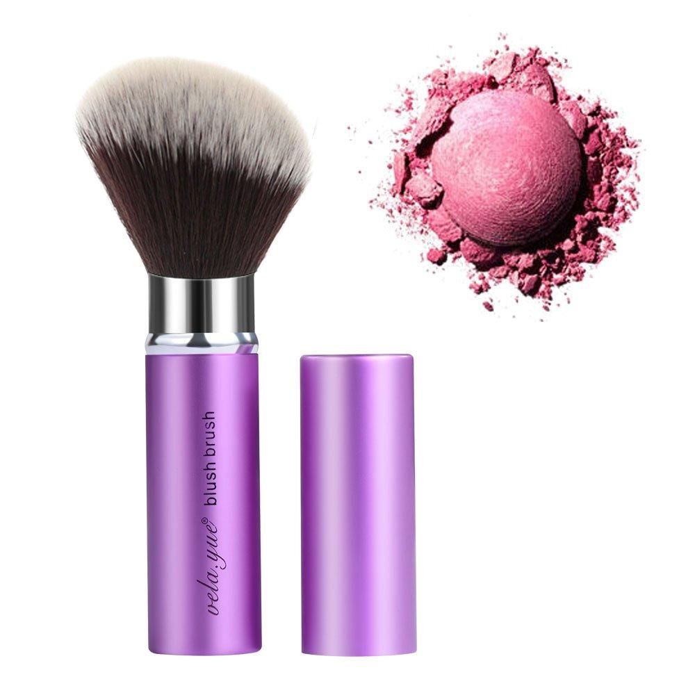 retractable blusher brush